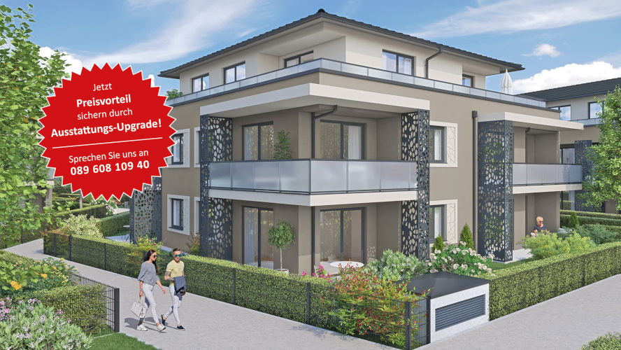Moderne Eigentumswohnungen und Haus-im-Haus-Varianten in Putzbrunn